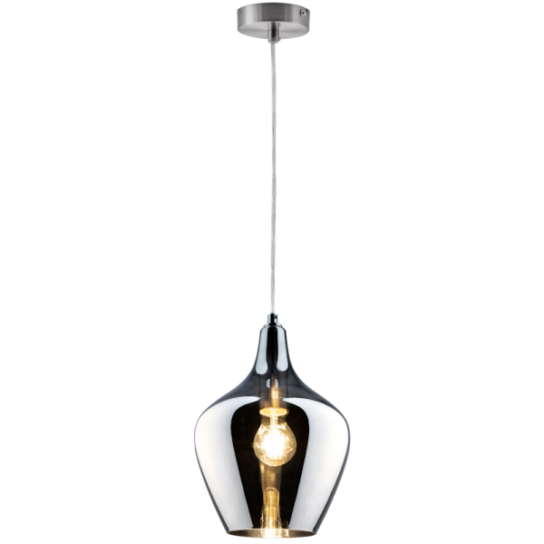 Racuhglas Pendelleuchte im eleganten, zeitlosen Design, für Wohnzimemr und Schlafzimmer geeignet