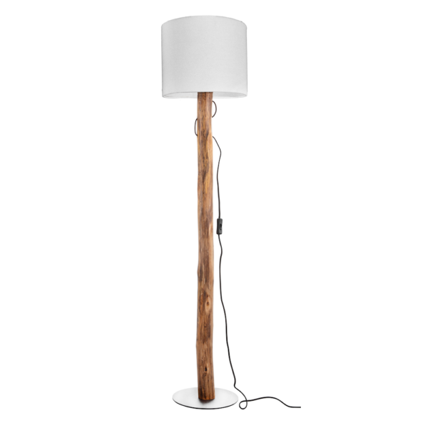 Rustikale Stehlampe