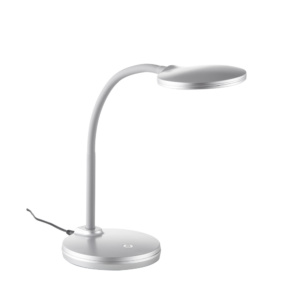 Schreibtischlampe SIlber