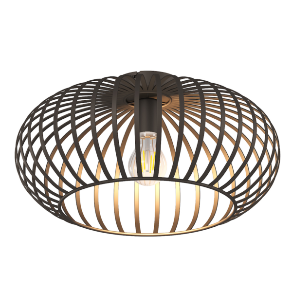 Design Lamoe rostfarbig offen gestaltet